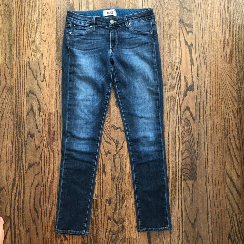 Paige Skyline Ankle Peg Jeans